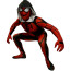 Marvel Blood Spider Jeffrey Calvert Costume - Red Black Bodysuit Mask Blood Spider Cosplay