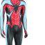 Spider-Man 2 Spider-Man Evolved Suit Costume - Bodysuit Hood Spider-Man Evolved Suit Cosplay