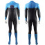 Green Lantern Blue Lantern Kyle Rayner Costume - Sky Blue Bodysuit Blue Lantern Kyle Rayner Cosplay