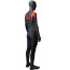 Spider-Man Across the Spider-Verse Miles Morales Costume - Red Black Bodyuit Miles Morales Cosplay
