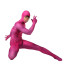 Superhero Pink Morph Suit Costume - Pink Muscle Bodysuit Superhero Cosplay