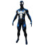Super Hero Secret Wars Spider-Man Symbiote Suit Costume - Comic Style Blue Bodysuit Mask Spider Man Cosplay