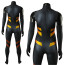 Vixen the Movie Mari McCabe Black & Yellow Animated Pattern Bodysuit Vixen Cosplay