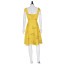 Lala Land Mia Costume - Flower Yellow Dress Mia Cosplay