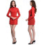 Star Trek Red Starfleet Uniform Cosplay Costume For Women