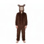 Labubu The Monsters DuoDuo Costume - Brown Onesie Jumpsuit Mask Set Labubu Cosplay
