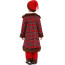 Boys Santa Claus Plaid Costume - Full Set Plaid Santa Claus Cosplay