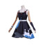 Girls Band Cry Subaru Awa Costume - Black Blue Dress Awa Subaru Cosplay