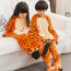 Kids Tiger Costume - Onesie Jumpsuit Gloves Slippers Set Tiger Cosplay