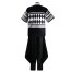 Boys Tokyo Revengers Ken Ryuguji Costume - Black & White Shirt Pants Set Tokyo Revengers Ken Cosplay