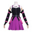 Girls Band Cry Tomo Costume - Black Purple Dress Tomo Cosplay
