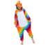 Kids Rainbow Scales Unicorn Costume - Onesie Jumpsuit Rainbow Scales Unicorn Cosplay