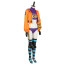 One Piece Vegapunk Punk-06 York Costume - Purple Two Piece Jacket Vegapunk Punk-06 York Cosplay