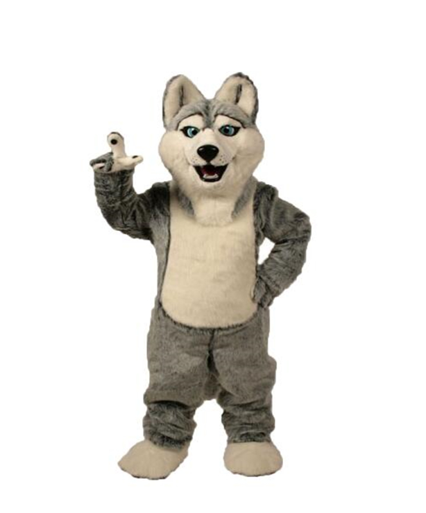 Giant Wolf Mascot Costume