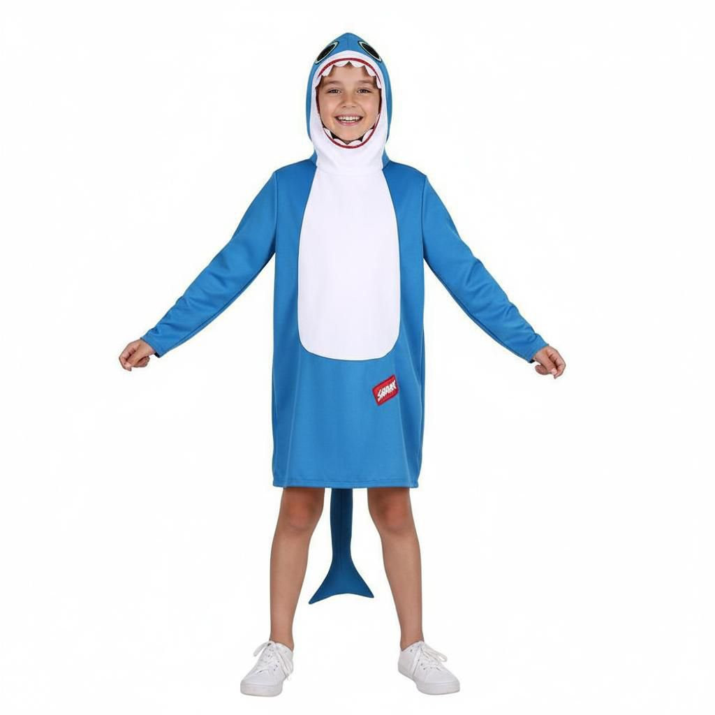 Zenless Zone Zero Bangboo Shark Costume - Dress Bangboo Shark Cosplay