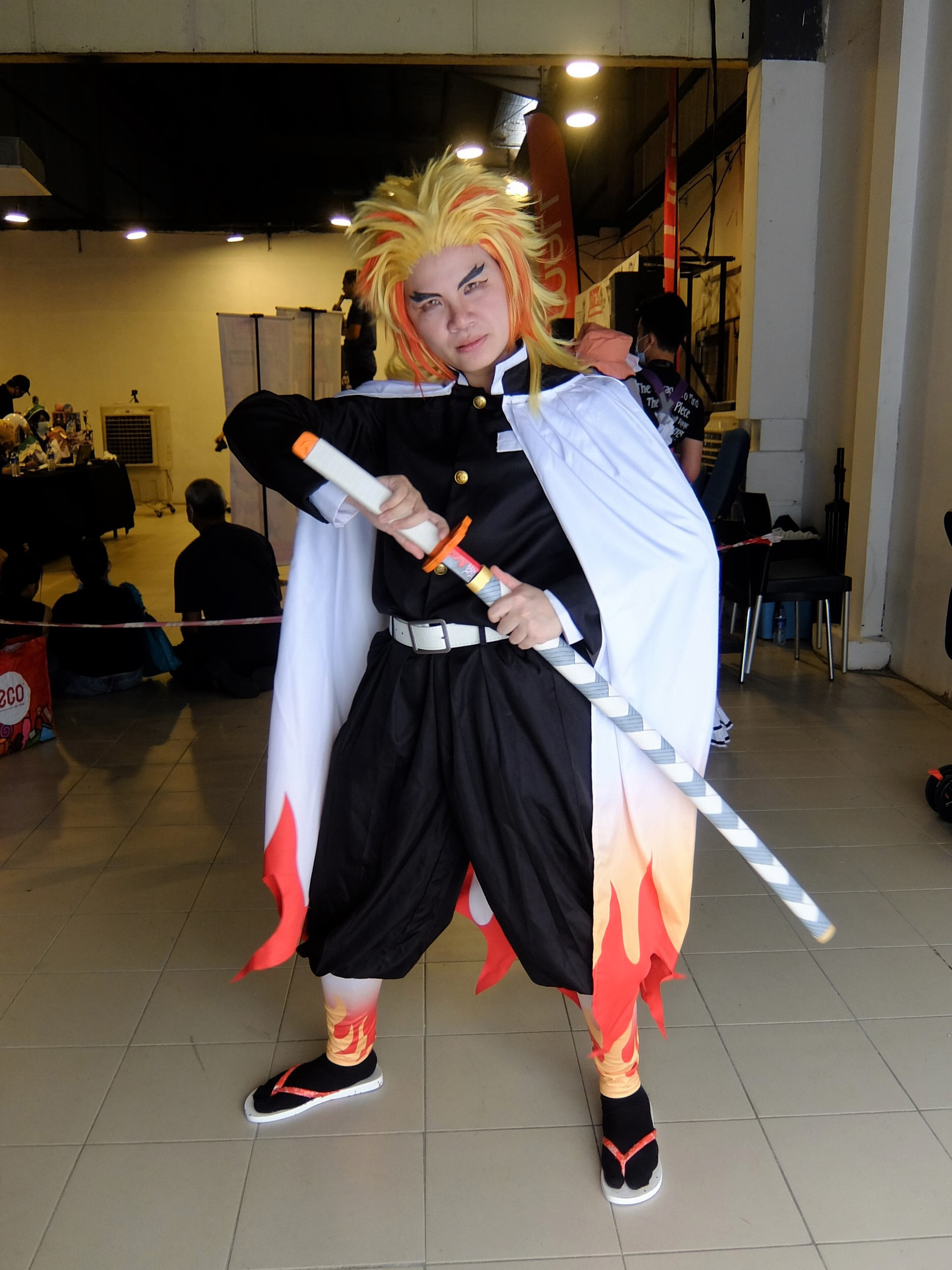 Demon Slayer Kyojuro Rengoku Costume - Kyojuro Rengoku Cosplay
