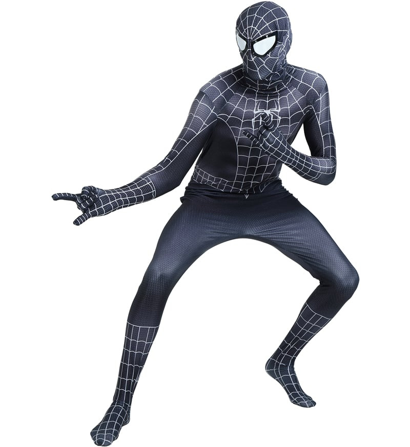 Black Spider Complete Costume Cosplay