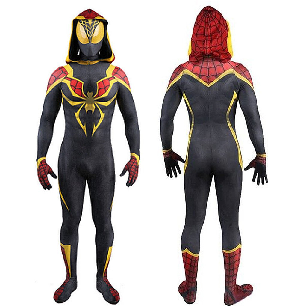 Marvel's Spider-Man Samir Barrett Suit Costume - Bodysuit Spider-Man Samir Barrett Suit Cosplay