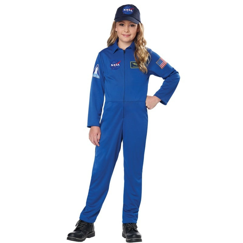 NASA Costume - Blue Jumpsuit NASA Cosplay