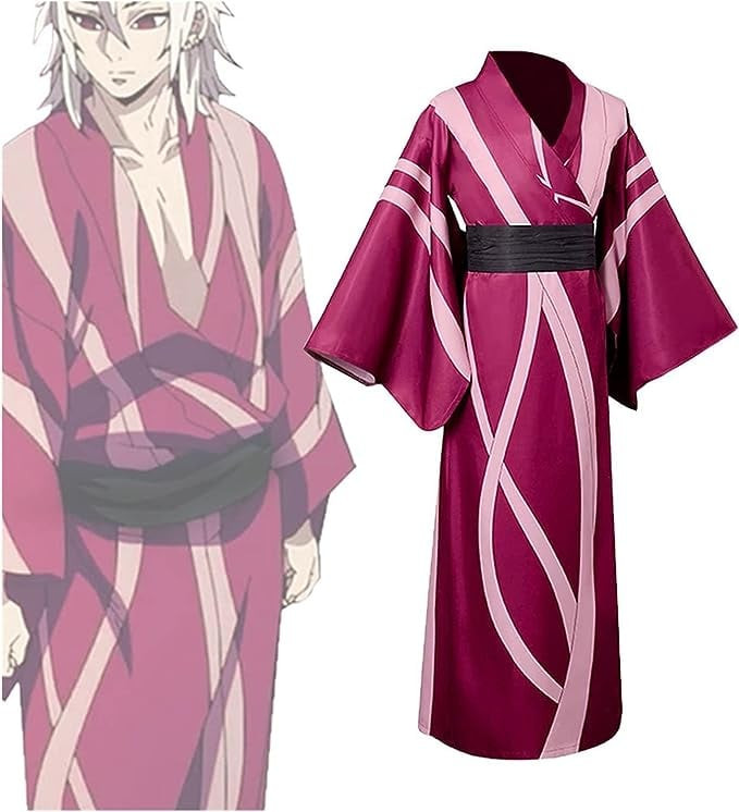 Demon Slayer Sanemi Shinazugawa Costume - Kimono Sanemi Shinazugawa Cosplay