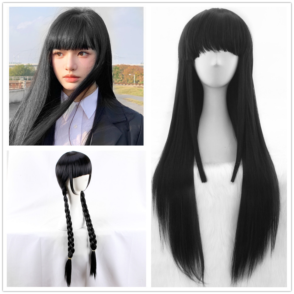 Puella Magi Madoka Magica Homura Akemi Wig - Homura Akemi Costume Wig Prop