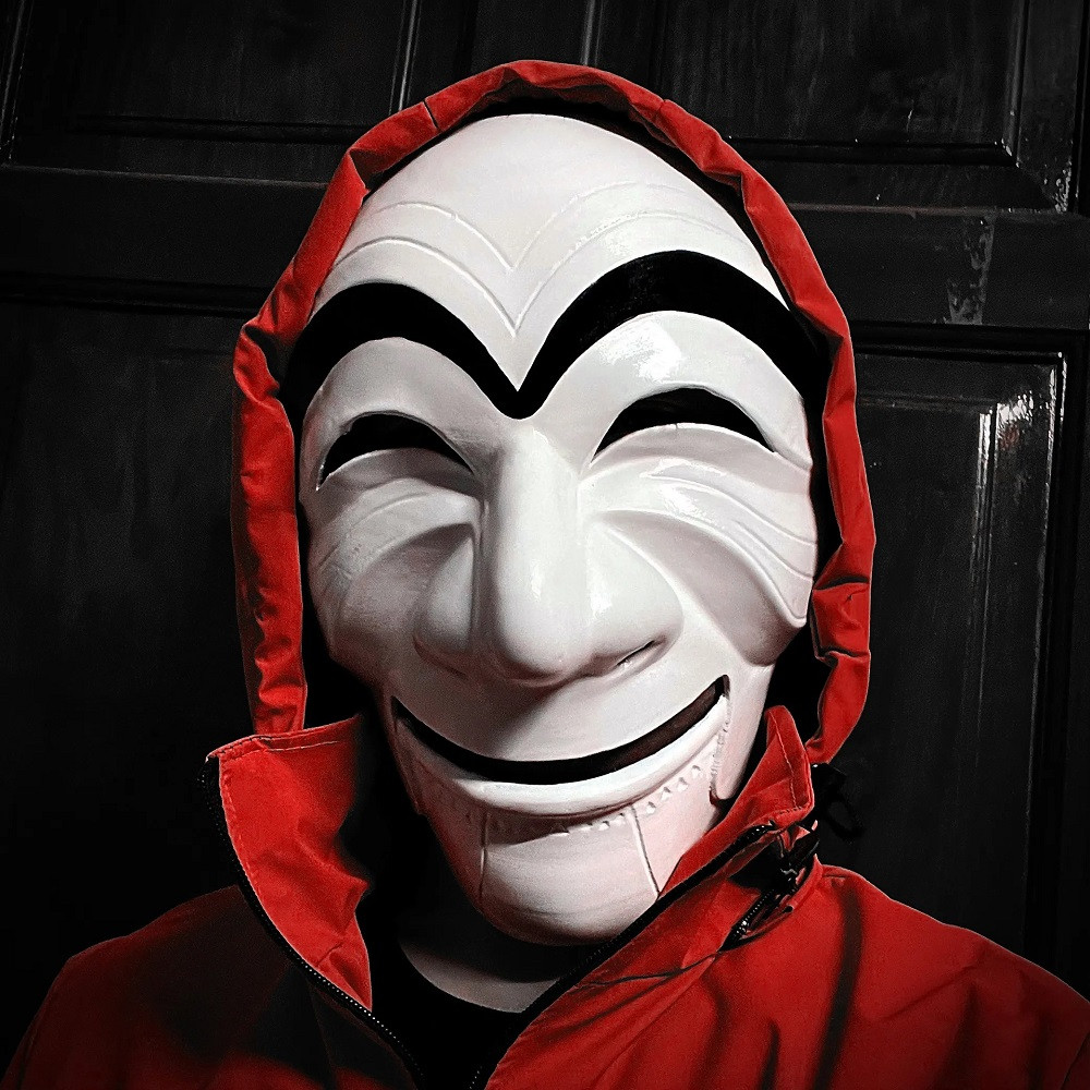 Money Heist Korea Joint Economic Area Mask Cosplay Costume