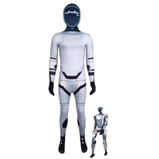 Unitree Dancing Robot Costume - Bodysuit Mask Set Robot Cosplay