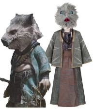 Black Myth: Wukong Zhu Bajie Costume - Brown Robe Skirt Set Zhu Bajie Cosplay