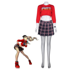Persona 5 Ann Takamaki Costume - Red Sweater Skirt Set Ann Takamaki Cosplay