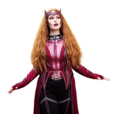 Wandavision Scarlet Witch Wanda Wig - Scarlet Witch Wanda Cosplay Costume Wig Prop