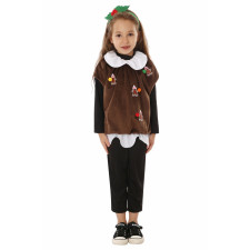 Kids Christmas Cake Costume - Chocolate Christmas Cake Cosplay