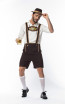 Bavarian Oktoberfest Beer Mens Costume