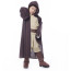 Boys Obi Wan Kenobi Anakin Jedi Robe Brown 