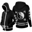 Tokyo Revengers Brahman Gang Costume - Black Hoodie Brahman Gang Cosplay