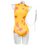 Sexy Clown Swimsuit Costume - Yellow Blood Swimsuit Set Clown Cosplay