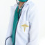 Kids Doctor Costume - Blue Scrub Suit and Coat Doctor Cosplay