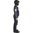FBI Cop Costume - Black Blue Bullet Proof Vest FBI Cop Swat Cosplay