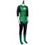 Green Lantern Costume - Muscle Bodysuit Mask Gloves Set Green Lantern Cosplay