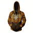 Yu-Gi-Oh! Exodia the Forbidden One Costume - Brown Hoodie Exodia the Forbidden One Cosplay