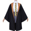 Women and Girls Harry Potter Hufflepuff Wizard Deluxe Costume - Full Set Including Scarf and Wand Hufflepuff Cosplay