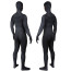 Man Muscle Suit Costume - Black Matte Bodysuit Men's Muscle Suit Cosplay