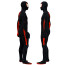 Spider-Man 2 Miles Morales Across the Spider-Verse Costume - Black Red Bodysuit Mask Set Miles Morales Spider Man Cosplay