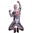 Spider-Man Anti-Venom Costume - White Grey Red Bodysuit Mask Anti Venom Cosplay