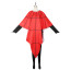 Beetlejuice Animated Lydia Deetz Costume - Red Poncho Lydia Deetz Cosplay
