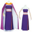 Moana 2 Matangi Costume - Purple Dress Cape Set Matangi Cosplay
