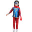 Girls Ms. Marvel Kamala Khan Costume - Shirt Pants Set Ms. Marvel Kamala Khan Cosplay