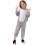 Kids Grey Easter Bunny Costume - Onesie Easter Bunny Cosplay
