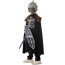 Boys Skeleton Knight Costume - Robe Shirt Mask Skeleton Knight Cosplay
