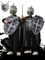 Boys Skeleton Knight Costume - Robe Shirt Mask Skeleton Knight Cosplay