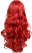 DC Poison Ivy Wig - Long Red Wavy Wig Poison Ivy Cosplay Costume